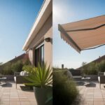 Installer un store banne pour sa terrasse avant après
